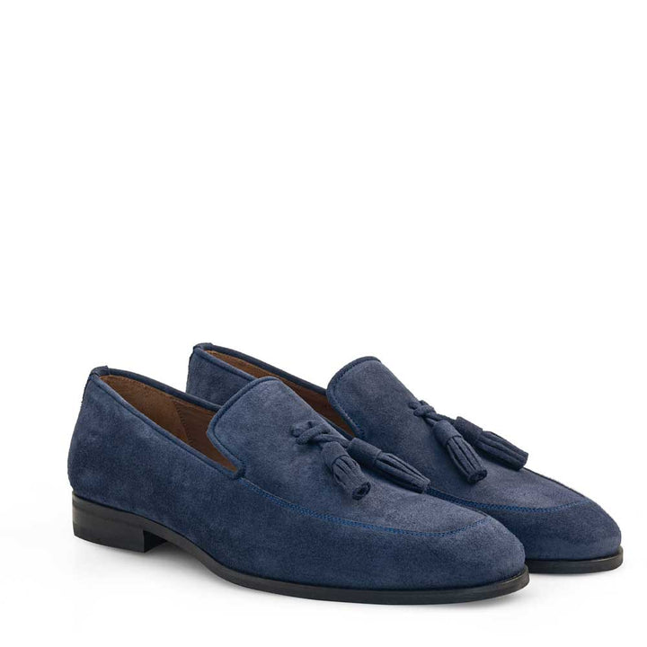 21194 Suede Tassel Loafer