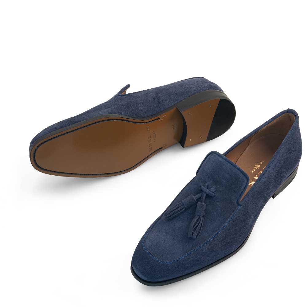 21194 Suede Tassel Loafer