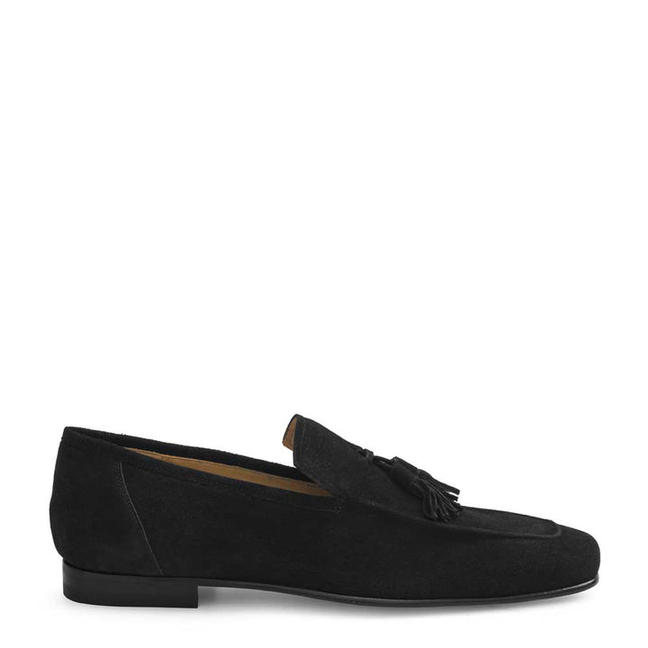 Suede Tassel Loafer