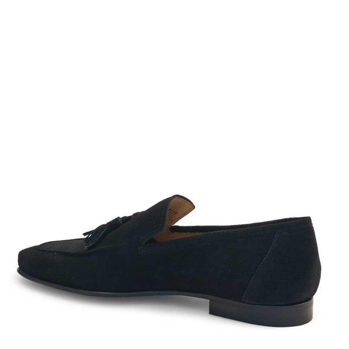 Suede Tassel Loafer