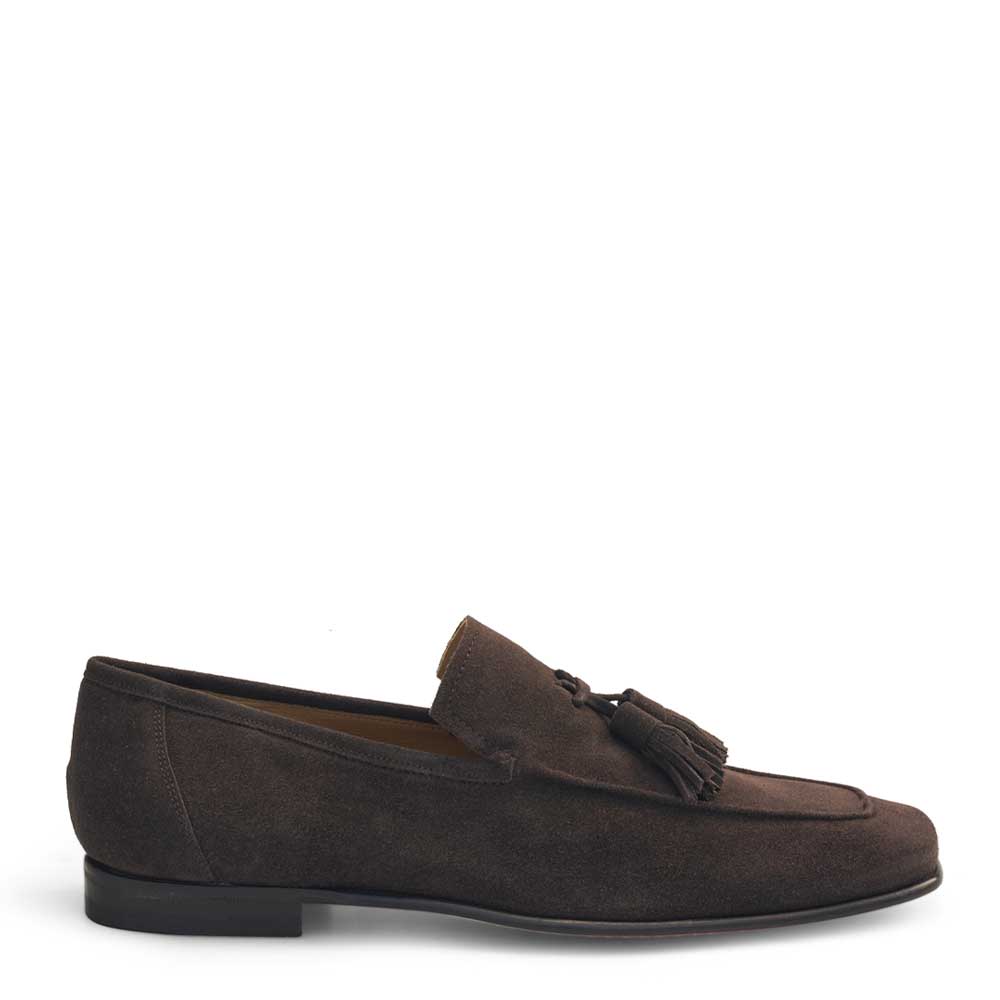 Suede Tassel Loafer