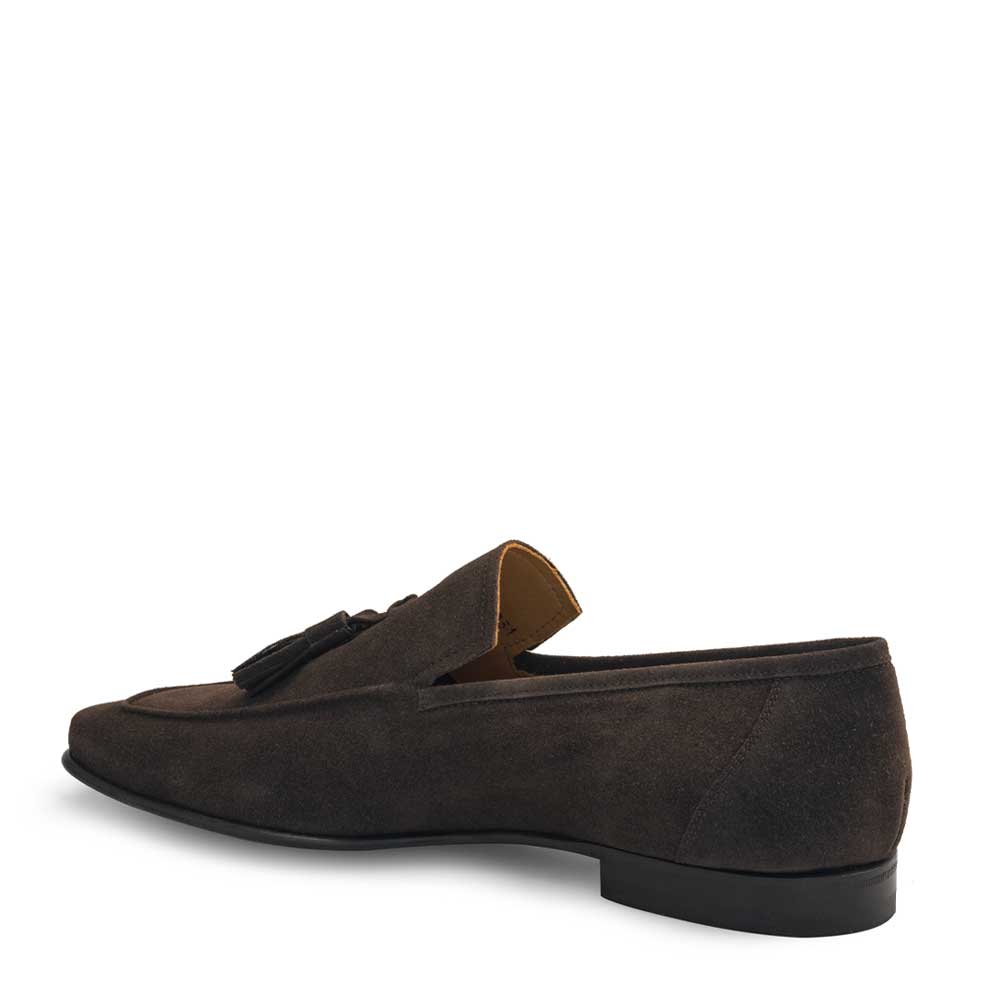 Suede Tassel Loafer