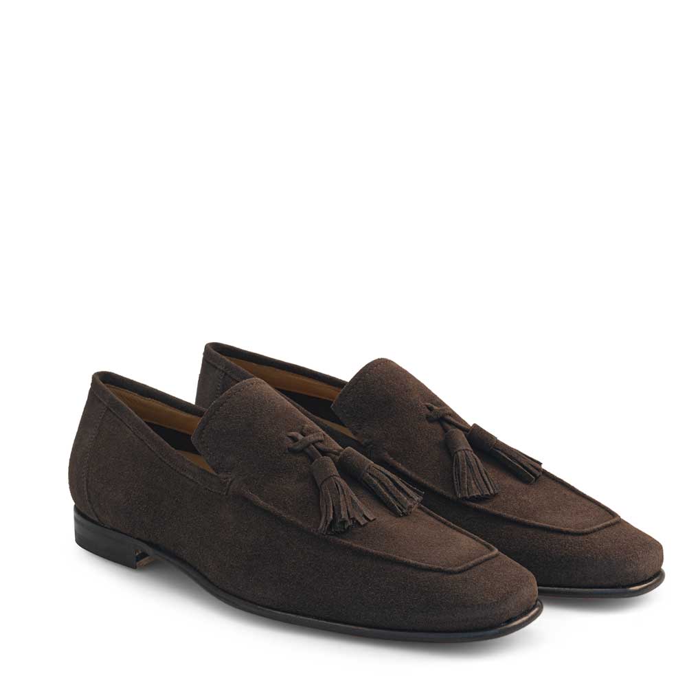 Suede Tassel Loafer