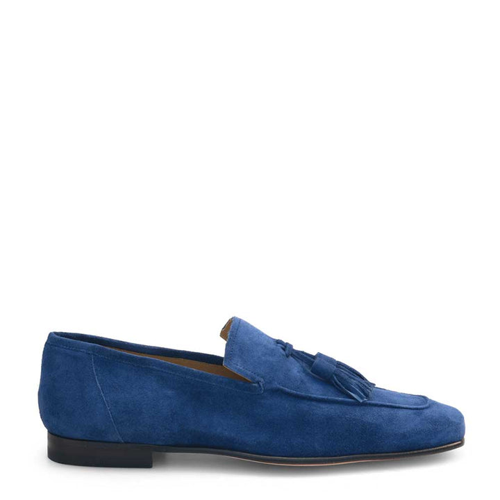 Suede Tassel Loafer