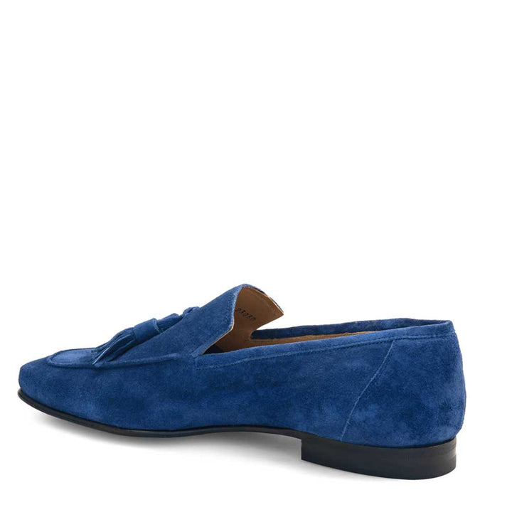 Suede Tassel Loafer