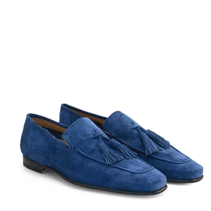 Suede Tassel Loafer