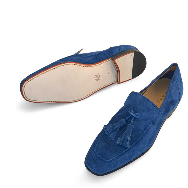 Suede Tassel Loafer