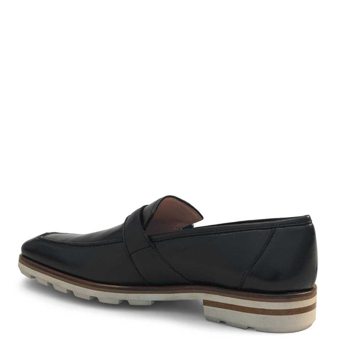 Ornament Loafer with Rubber Sole