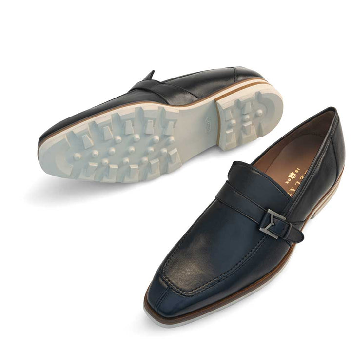 Ornament Loafer with Rubber Sole