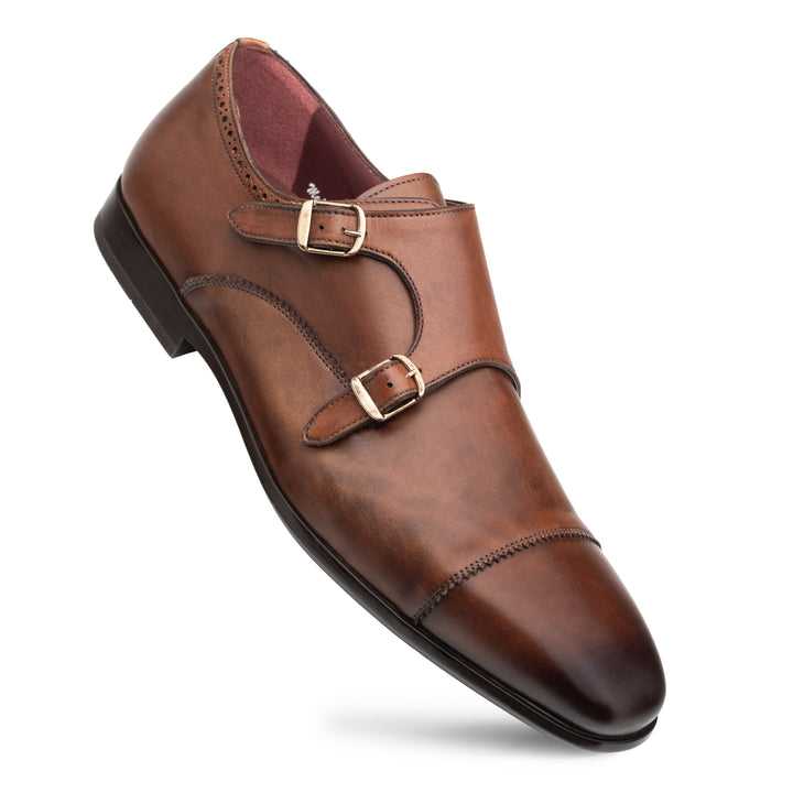 Patina Double Monk Cap Toe