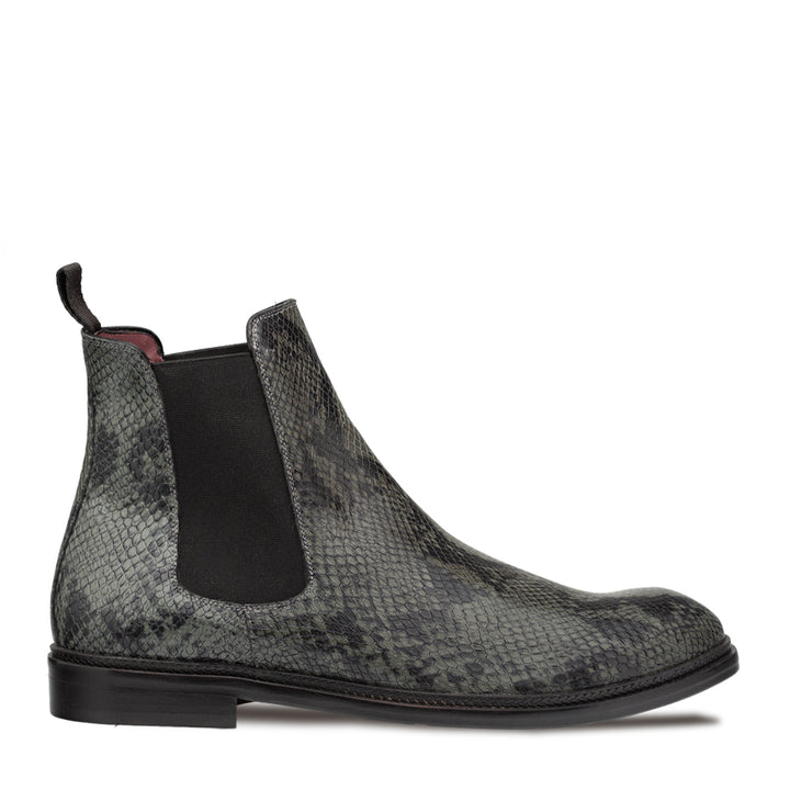 Snake Print Chelsea Boot