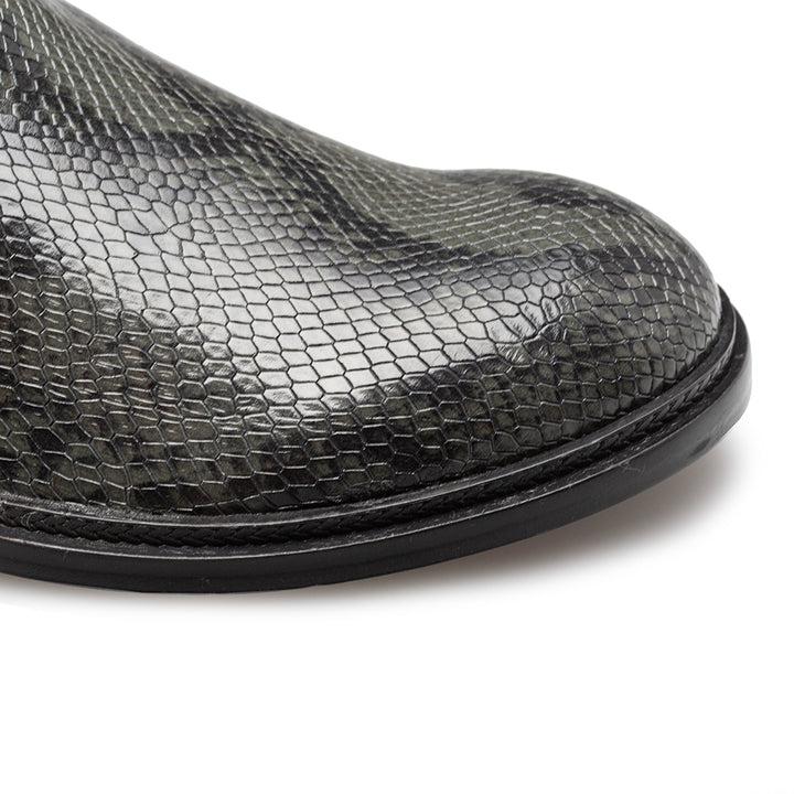 Snake Print Chelsea Boot