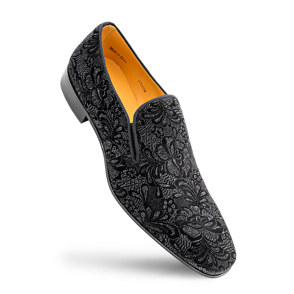 Mezlan micro hot sale studded loafer