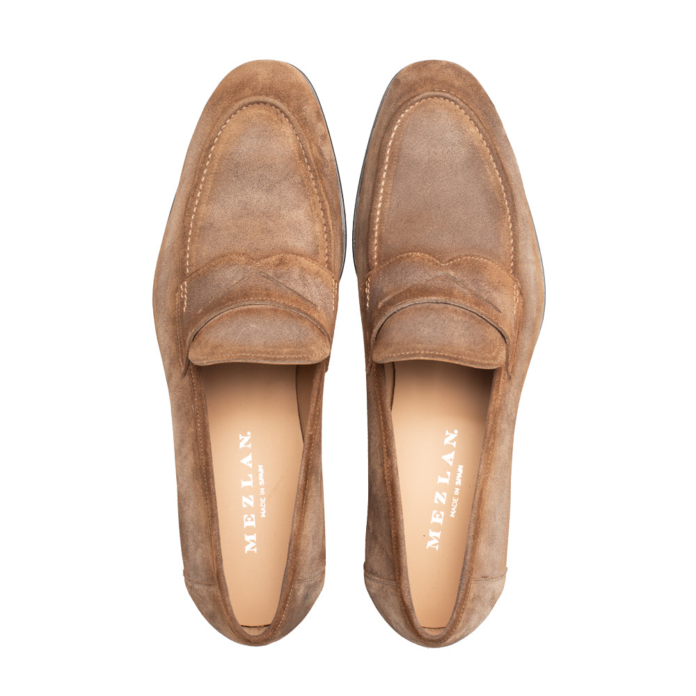 Mezlan suede loafers on sale