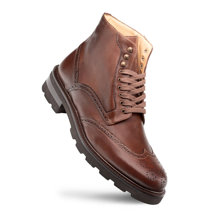 Calf Wing Tip Lug Boot