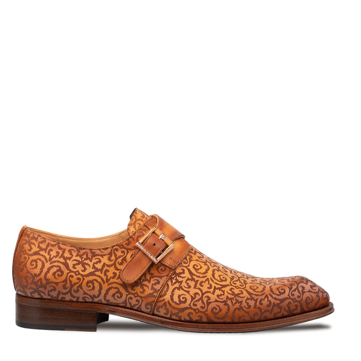 Soria Laser-Print Monk Strap