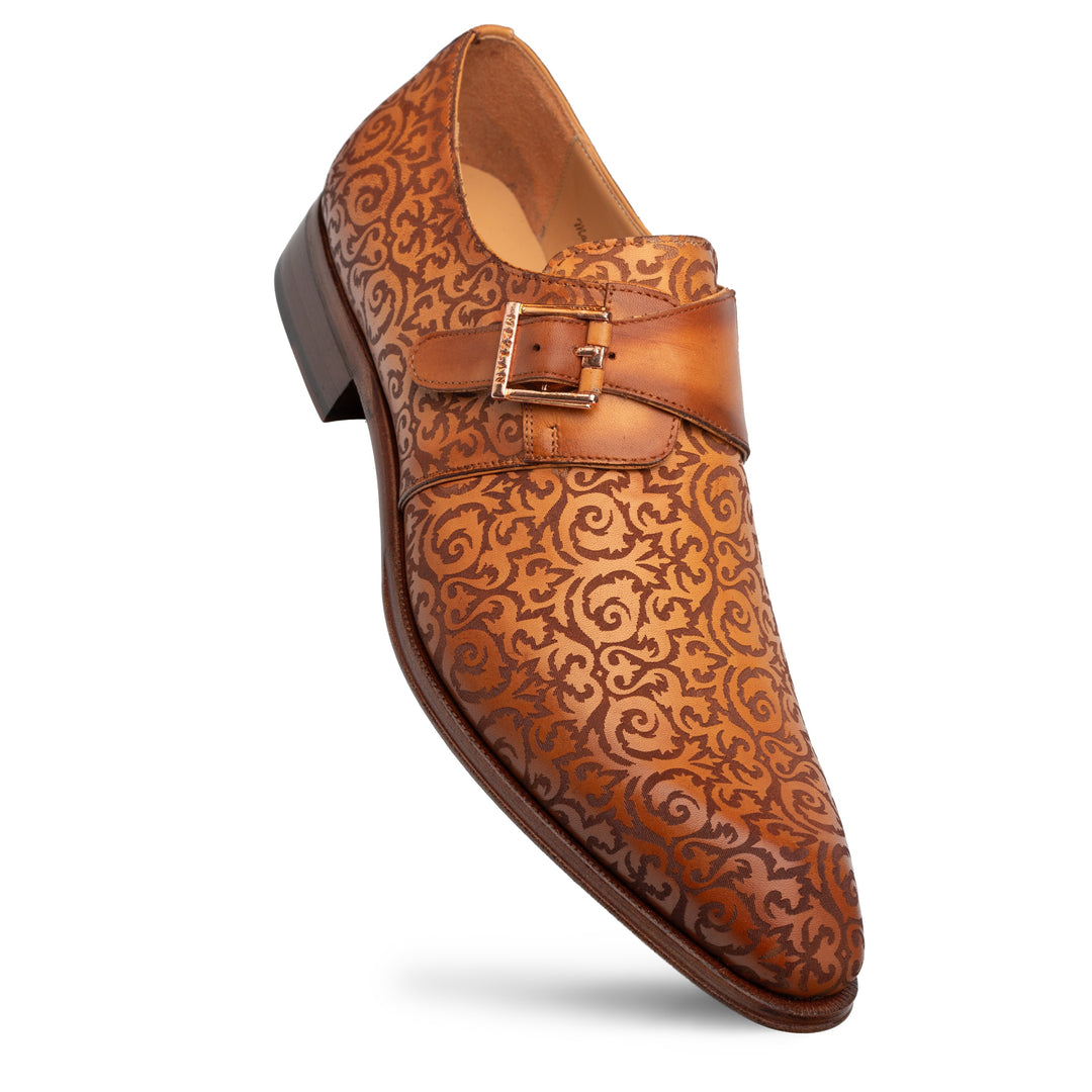 Soria Laser-Print Monk Strap