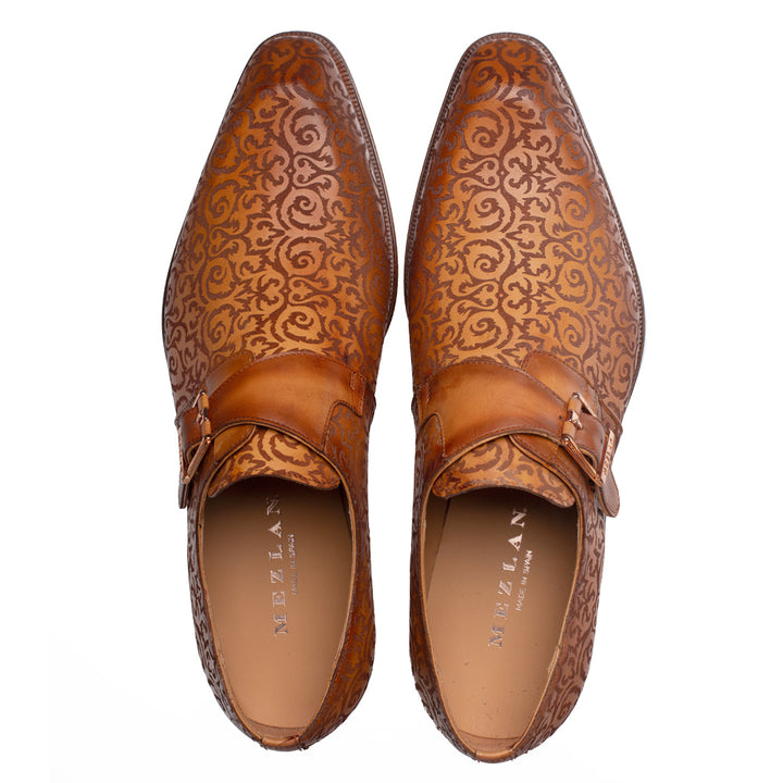 Soria Laser-Print Monk Strap