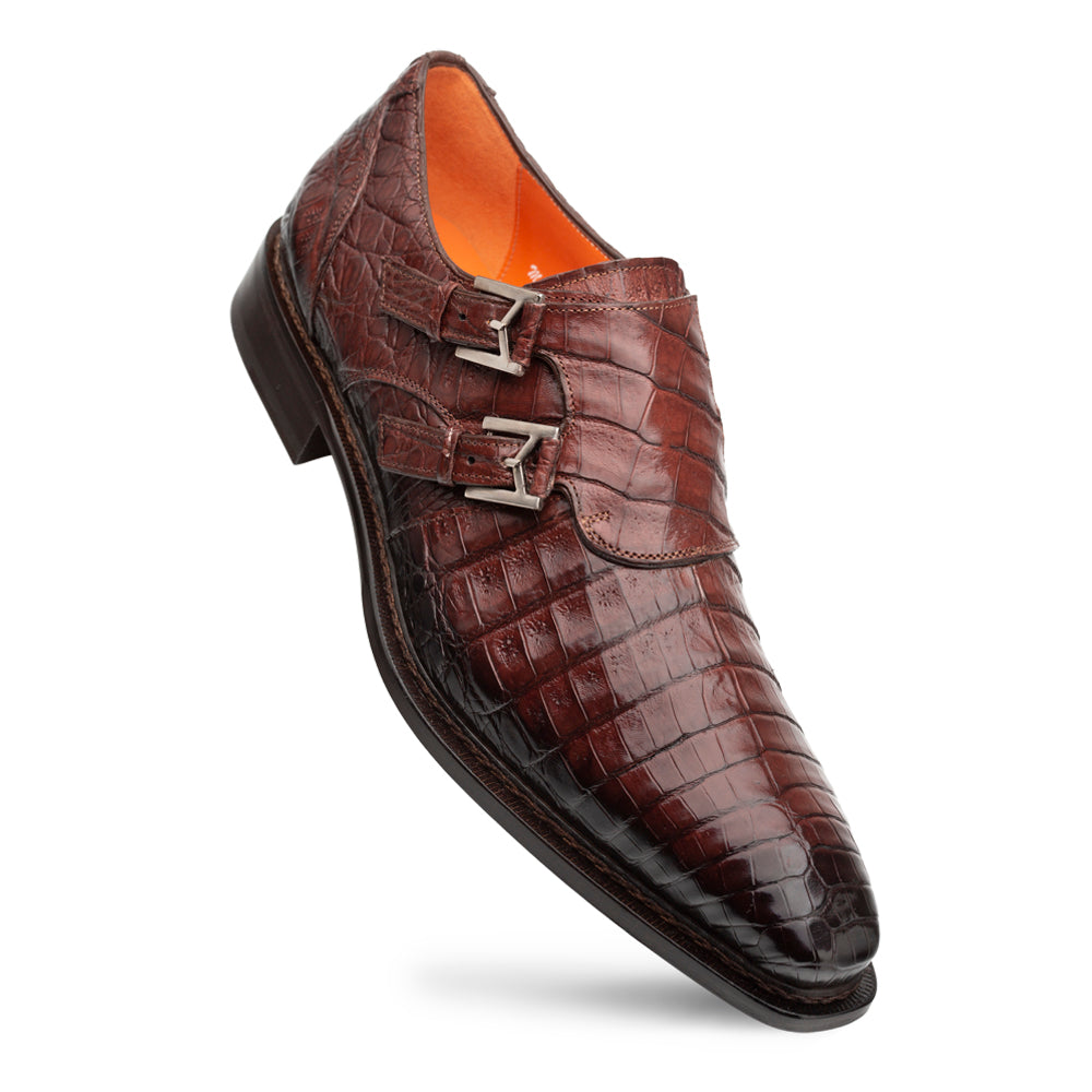 Mezlan double monk sales strap