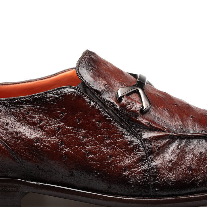 Ostrich Ornament Loafer