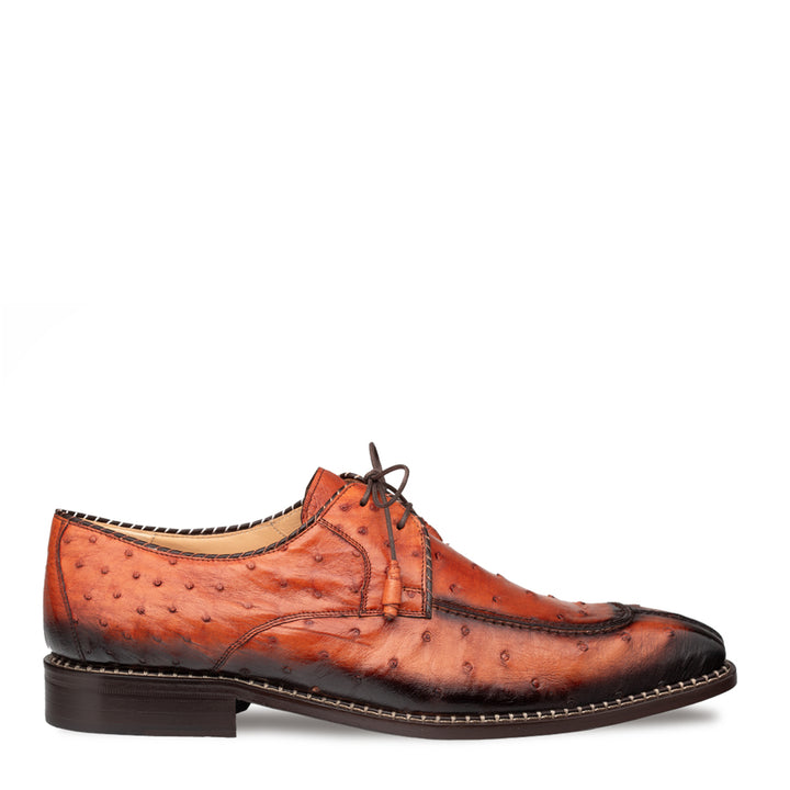 Ostrich 2-Eyelet Derby