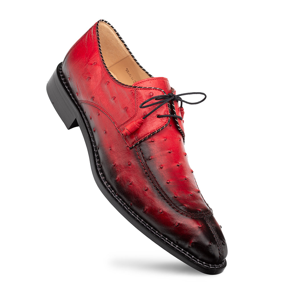 Ostrich 2-Eyelet Derby