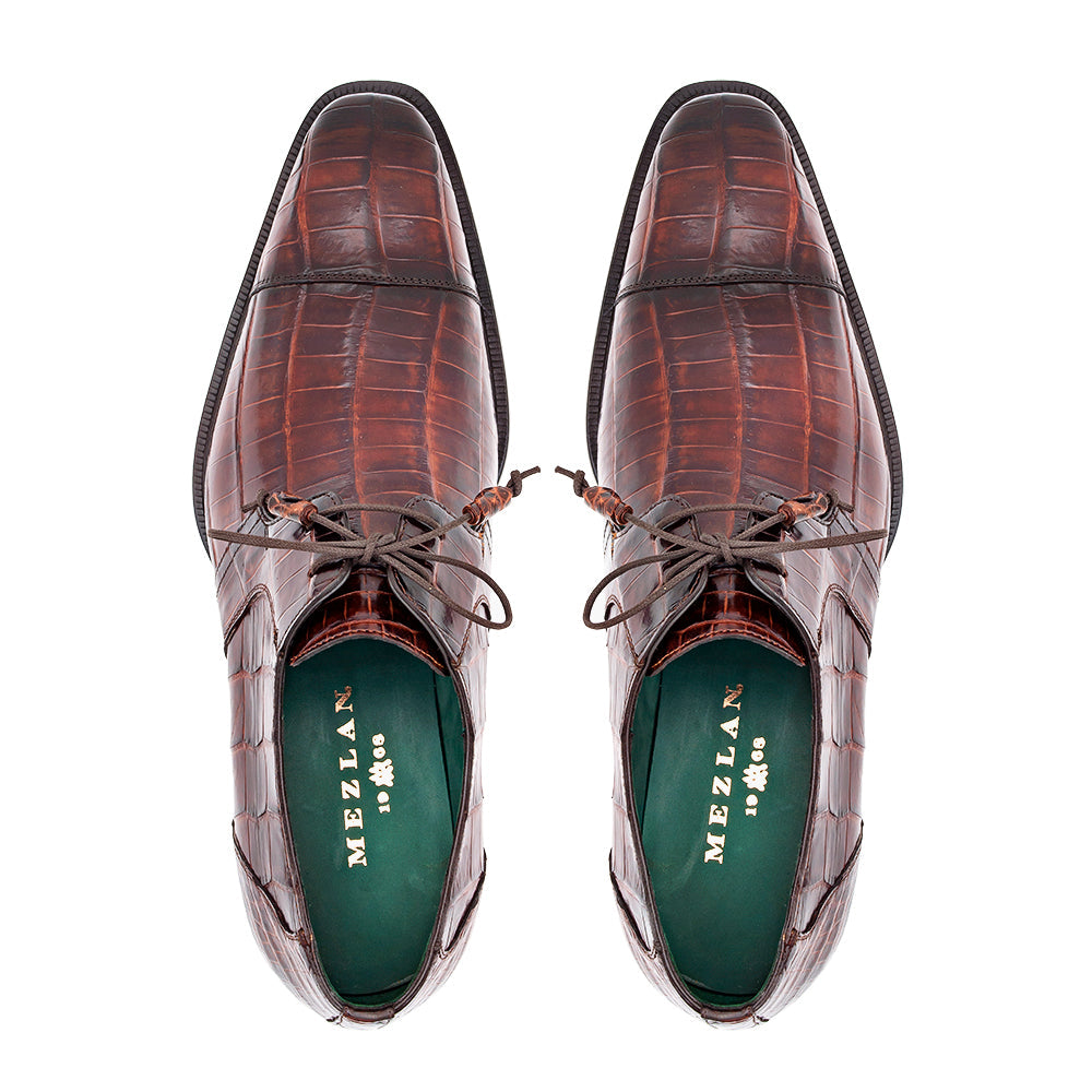 Alligator Cap Toe Derby