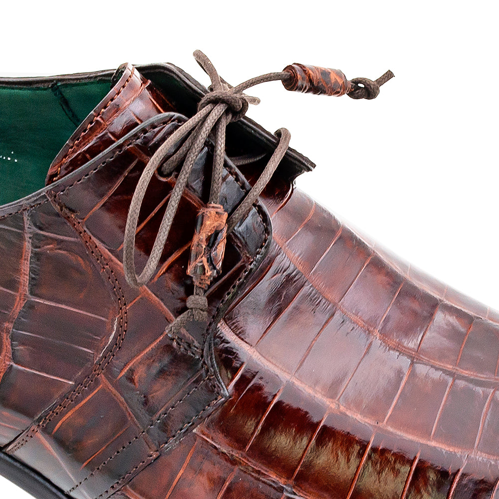 Alligator Cap Toe Derby