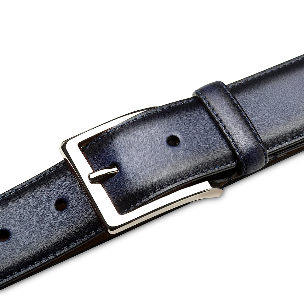 Italian Calf Skin Ostrich Belt