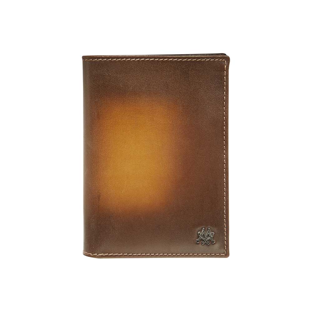 Cool Leather Mens Long Wallets Vintage Brown Bifold Long Wallets for M