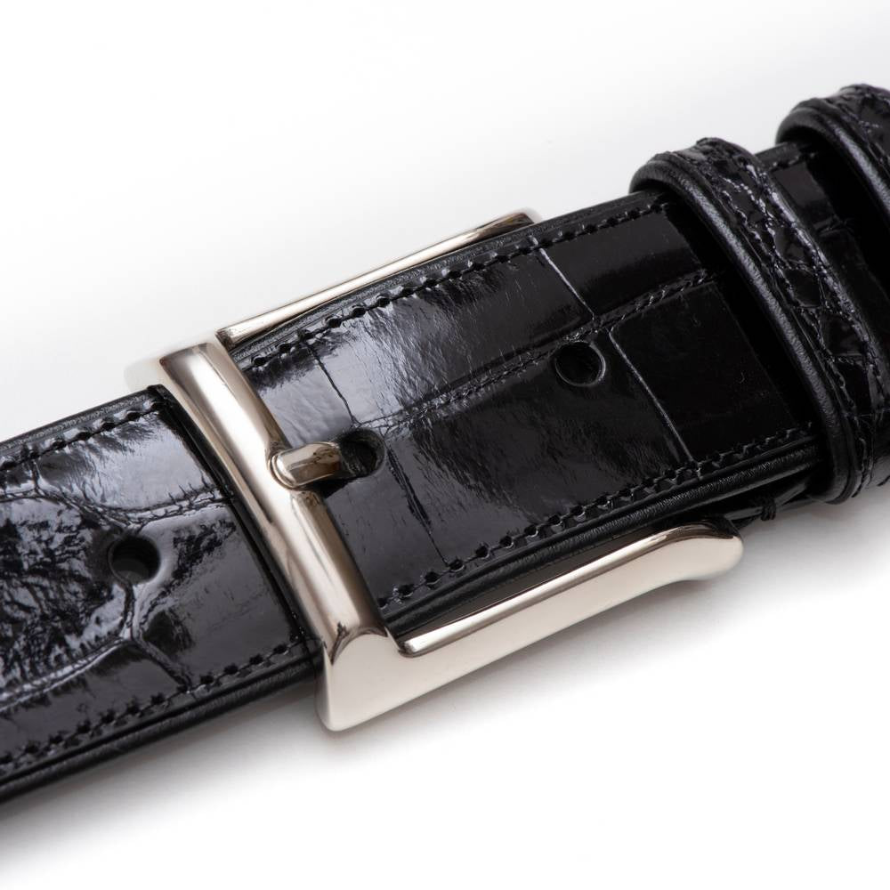 Men's Designer Belts - Handmade Leather Dress Belts - Mezlan Belts