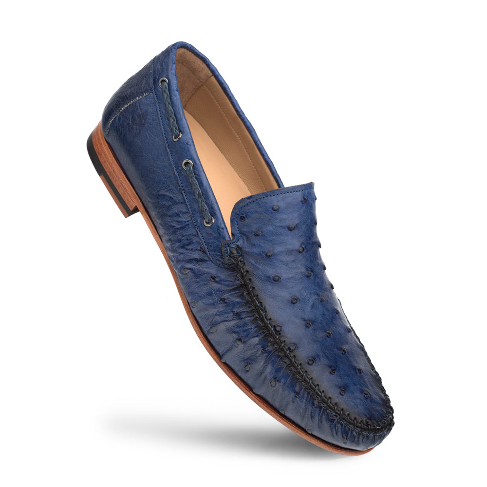 Mezlan store ostrich loafers