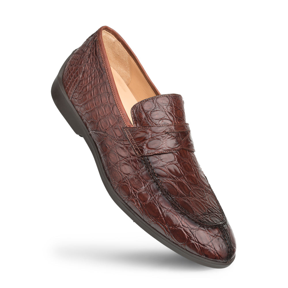 Mezlan best sale alligator loafers